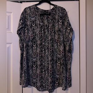 Torrid Zip-Front Dolman Blouse